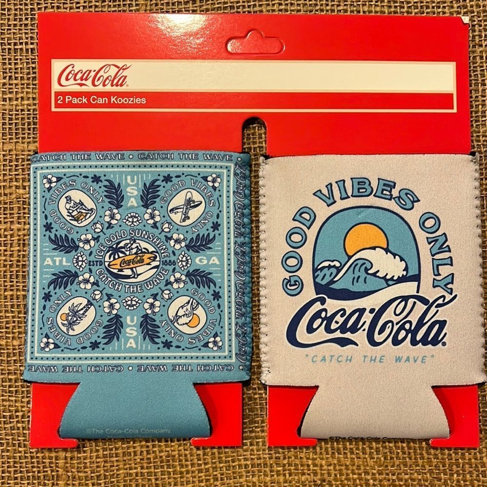 NWT Coca Cola can koozies